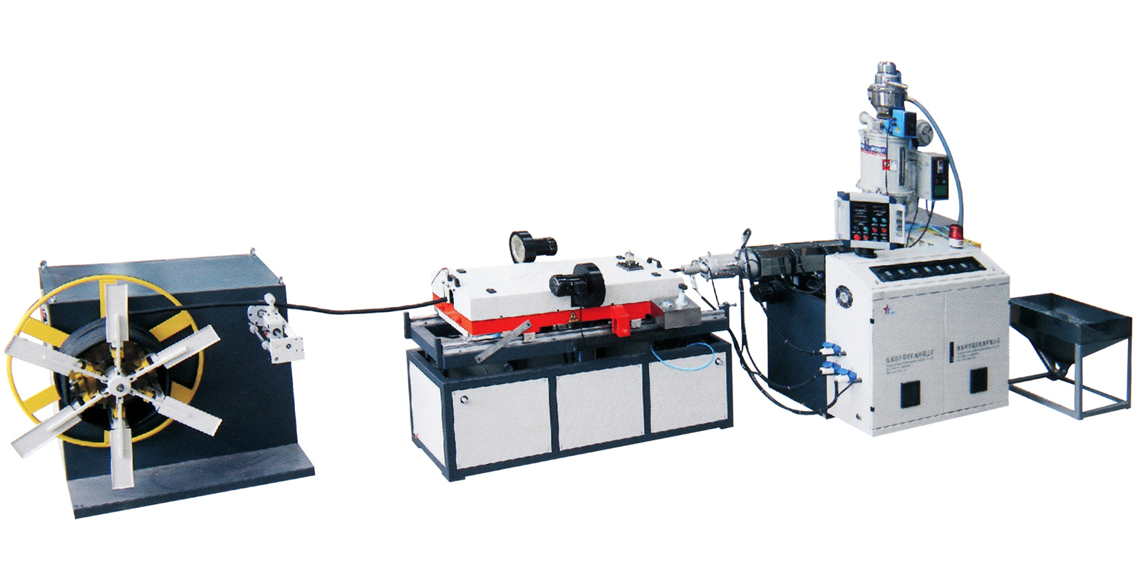 PVC /PP Single-wall bellows extrusion line